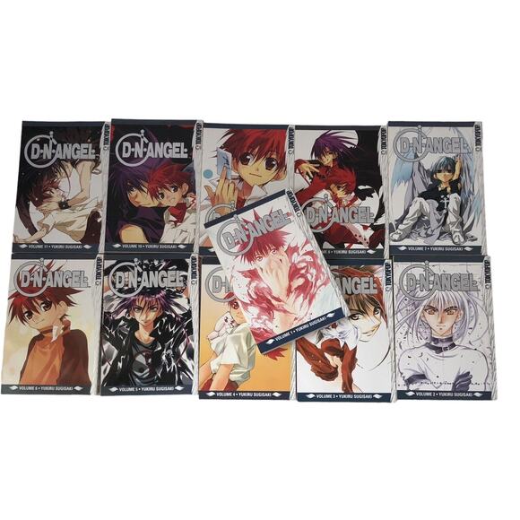 DNAngel Vol 1-11 Manga English Yukiru Sugisaki Tokyopop Trade Paperback - Picture 4 of 8